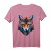Fuchs Blaue Augen Tier Fuchs T-Shirt – Perfektes Geschenk für Tierliebhaber und Tierfreunde