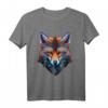 Fuchs Blaue Augen Tier Fuchs T-Shirt – Perfektes Geschenk für Tierliebhaber und Tierfreunde