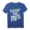 Ich hör nur Mimimi T-Shirt - Lustiges Spruch-Shirt für Damen, Herren & Kinder zum Geburtstag, Weihnachten & Alltag
