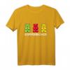 Gummibären Gummibärchen T-Shirt - Lustiges Süßigkeiten Motiv für Naschkatzen & Gummibärenliebhaber, Perfekt als Geschenk für Familie