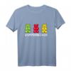 Gummibären Gummibärchen T-Shirt - Lustiges Süßigkeiten Motiv für Naschkatzen & Gummibärenliebhaber, Perfekt als Geschenk für Familie