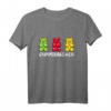 Gummibären Gummibärchen T-Shirt - Lustiges Süßigkeiten Motiv für Naschkatzen & Gummibärenliebhaber, Perfekt als Geschenk für Familie