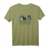 Wald, Reflexion, Natur, Bäume - Klassisches Wald T-Shirt für Naturliebhaber & Outdoor-Fans