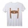 HapPanda Lederhosn T-Shirt – Is In Da Wäsch Lederhose Ersatz in Schwarz für Volksfeste, Kirmes & Kirchweih