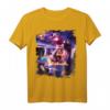 Weltraum-Pizza-Katze T-Shirt mit Regenbogen-Laser, Taco & Burrito - Lustiges buntes Design für Katzen- und Food-Fans