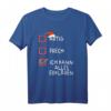Lustiges Weihnachts T-Shirt mit Spruch 'artig, frech, ich kann alles erklären' - Humorvolles Outfit für Weihnachten für die ganze Familie