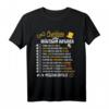 Bräutigam Aufgaben Poltern JGA Checkliste T-Shirt - Lustiges Herren Gruppen Shirt für Junggesellenabschied & Hochzeit in Mallorca