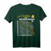 Bräutigam Aufgaben Poltern JGA Checkliste T-Shirt - Lustiges Herren Gruppen Shirt für Junggesellenabschied & Hochzeit in Mallorca