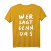 HapPanda feiern T-Shirt – Klassisches Design mit doppelt genähtem Saum für Männer