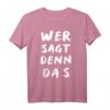 HapPanda feiern T-Shirt – Klassisches Design mit doppelt genähtem Saum für Männer