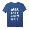 HapPanda feiern T-Shirt – Klassisches Design mit doppelt genähtem Saum für Männer