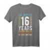 Geburtstag 16 Geschenke Shirt für Jungen und Mädchen - Perfektes T-Shirt für den 16. Geburtstag
