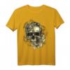 Floral Skull T-Shirt für Halloween & Sommer Vibes – Stylisches Totenkopf-Motiv für Damen, Herren & Opa