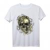 Floral Skull T-Shirt für Halloween & Sommer Vibes – Stylisches Totenkopf-Motiv für Damen, Herren & Opa