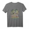 HapPanda Schneewittchen Main Cast Flower Ring T-Shirt - Offiziell lizenziertes Geburtstagsshirt für Disney-Fans