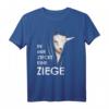 Lustiges Ziege Kostüm für Kinder & Erwachsene - In mir steckt eine Ziege T-Shirt für Karneval, Fasching & Halloween