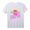 80er Jahre Shirt Kostüm - Retro Back to the 80s T-Shirt für Partys, Geburtstage & Events