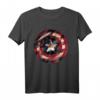 Marvel Captain America Avengers Shield Flag Graphic T-Shirt - Offizielles Marvel Lizenzprodukt für Fans