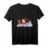 Dabbing Weihnachtsmann Rentier Schneemann Xmas T-Shirt – Lustiges Weihnachtsoutfit für Damen, Kinder & Männer, perfekt als Geschenk oder Party-Kostüm