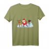 Dabbing Weihnachtsmann Rentier Schneemann Xmas T-Shirt – Lustiges Weihnachtsoutfit für Damen, Kinder & Männer, perfekt als Geschenk oder Party-Kostüm