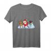 Dabbing Weihnachtsmann Rentier Schneemann Xmas T-Shirt – Lustiges Weihnachtsoutfit für Damen, Kinder & Männer, perfekt als Geschenk oder Party-Kostüm