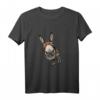 Eselgesicht T-Shirt – Lustiges, klassisch geschnittenes Tiermotiv, doppelt genähter Saum für Tierliebhaber und Humor-Fans