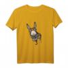 Eselgesicht T-Shirt – Lustiges, klassisch geschnittenes Tiermotiv, doppelt genähter Saum für Tierliebhaber und Humor-Fans