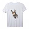 Eselgesicht T-Shirt – Lustiges, klassisch geschnittenes Tiermotiv, doppelt genähter Saum für Tierliebhaber und Humor-Fans