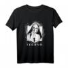 40Geburtstag Techno Religion T-Shirt mit rauchender Nonne – Perfektes Outfit für Raves, Technopartys und Fans der elektronischen Musik