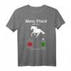 Mein Pferd Ruft An Reiter Geschenk T-Shirt – Lustiges Pferde- und Reitsport-Shirt für Männer, Damen und Kinder als Geburtstags- oder Weihnachtsgeschenk