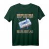 Lustiges 80er/90er Jahre Retro Kassette Bandsalat T-Shirt mit Spruch – Nostalgisches Musik-Design für Retro-Fans