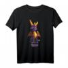HapPanda Purple Dragon Retro Video Game Icon T-Shirt – Lizenzierte Gaming Kleidung für Fans und Geburtstagskinder