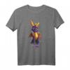 HapPanda Purple Dragon Retro Video Game Icon T-Shirt – Lizenzierte Gaming Kleidung für Fans und Geburtstagskinder