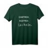 Einatmen. Ausatmen. Lächeln - Inspirierendes Spruch T-Shirt für positive Stimmung & Geschenke für Teenager und Erwachsene