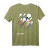 Star Trek Federation Spaceships Rainbow Pride Stripes T-Shirt - Offiziell lizenziertes Science Fiction & LGBTQ+ Pride Shirt für Fans