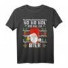 Lustiges Weihnachts-T-Shirt mit Bier Spruch - Ho Ho Hol Mir Mal Ein Bier für Männer, Frauen, Kinder und alle Bierliebhaber