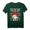 Lustiges Weihnachts-T-Shirt mit Bier Spruch - Ho Ho Hol Mir Mal Ein Bier für Männer, Frauen, Kinder und alle Bierliebhaber