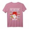 Lustiges Weihnachts-T-Shirt mit Bier Spruch - Ho Ho Hol Mir Mal Ein Bier für Männer, Frauen, Kinder und alle Bierliebhaber