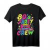 80er Jahre Outfit für Damen und Herren - Mottoparty, Disco & Rosenmontag Kostüm, Party T-Shirt & Accessoires
