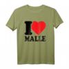 Ich Liebe Malle Mallorca Lustiges Gruppen T-Shirt – Perfekt für Parties, Junggesellenabschied & Strandfeiern auf Mallorca