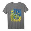 UKRAINE Flagge T-Shirt für Damen, Herren & Kinder – Klassisch geschnitten, doppelt genähter Saum, Unterstützung der Ukraine zeigen