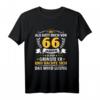 66 Jahre Als Gott mich vor 66 Jahren schuf - Lustiges Geburtstag T-Shirt für Mann und Frau zum 66. Geburtstag