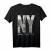 New York City Skyline NYC Manhattan T-Shirt – Perfektes Geschenk für NYC Fans und Städtereise-Liebhaber