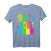 90er Jahre Vibe T-Shirt für Party & Kostüm - Lustiges Retro Outfit für Mottopartys, Musikliebhaber & Fans der 90er Jahre