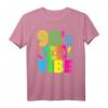 90er Jahre Vibe T-Shirt für Party & Kostüm - Lustiges Retro Outfit für Mottopartys, Musikliebhaber & Fans der 90er Jahre