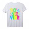 90er Jahre Vibe T-Shirt für Party & Kostüm - Lustiges Retro Outfit für Mottopartys, Musikliebhaber & Fans der 90er Jahre