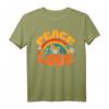 Peace Sign Love Hippie T-Shirt im Batik-Stil aus den 60er und 70er Jahren - Retro Vintage Look für Halloween, Geburtstage & Geschenke
