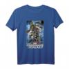 Marvel Guardians of the Galaxy Group Poster Graphic T-Shirt - Offiziell Lizenzierte Marvel Kleidung für Fans