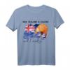 Neuseeland ist ruft, und ich muss gehen... Lustiges Geschenk T-Shirt für Neuseeland-Fans & Backpacker