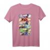 Avengers Endgame Hero Symbol Colorful Group Shot Poster T-Shirt - Offiziell Marvel Fan Apparel